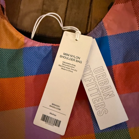 BAGGU Multicolor Checkered Shoulder Bag - Picture 3 of 3